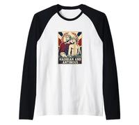 Historia clásica del Legado de Adriano y Antinous Roma Camiseta Manga Raglan