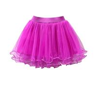 Historia de Adviento 24 Capítulos Primavera Niños Falda Regalo Niña Falda de malla con cuentas clavadas Falda Pengpeng Cuatro estaciones con tirantes Niña, morado, 13-14 años