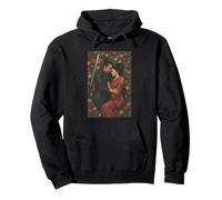 Historia de amor samurai japonesa con rosas y katana Sudadera con Capucha