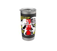 Historia de fantasmas de terror japonés Kaidan monstruo espeluznante Anime Art Vaso térmico de acero inoxidable de doble pared
