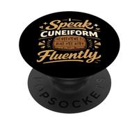 Historia de la Antigua Mesopotamia Sumeria Cuneiforme Babilonia PopSockets PopGrip Adhesivo