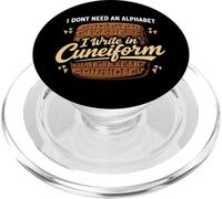 Historia de la Antigua Mesopotamia Sumeria Cuneiforme Babilonia PopSockets PopGrip para MagSafe