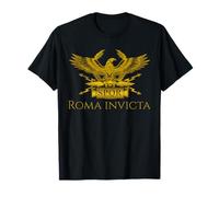 Historia De La Antigua Roma SPQR Águila Romana Roma Invicta Camiseta