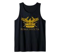 Historia De La Antigua Roma SPQR Águila Romana Roma Invicta Camiseta sin Mangas