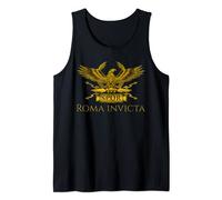 Historia De La Antigua Roma SPQR Roman Eagle Roma Invicta Camiseta sin Mangas