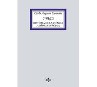 Historia de la ciencia jurídica europea (Derecho - Biblioteca Universitaria de Editorial Tecnos)