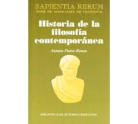 Historia de la filosofía contemporánea: 12 (SAPIENTIA RERUM)