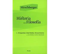 Historia de la Filosofía I: Antigüedad, Edad Media, Renacimiento: 1