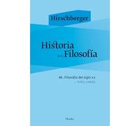 Historia de la Filosofía. III. Filosofía del siglo XX (fuera de colección)