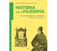 Historia De La Filosofia (vol.1.2):de La Antigüedad A La Edad Me Ia:pa