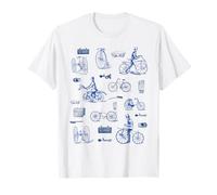 Historia de la ilustración del Ciclismo Camiseta