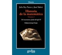 Historia de la matemática. Volumen 2: Del Renacimiento a finales del siglo XX: 302606 (CLA-DE-MA)