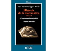 Historia de la matemática. Volumen 2: Del Renacimiento a finales del siglo XX: 302606 (CLA-DE-MA)