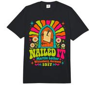 Historia de la Reforma de Martín Lutero Comfort Colors Adult Heavyweight T-Shirt