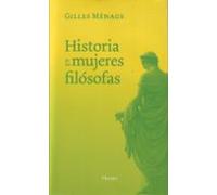 Historia de las mujeres filósofas (fuera de colección)