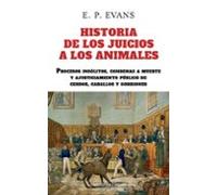 Historia De Los Juicios A Los Animales