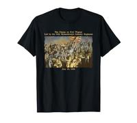 Historia del 54º Regimiento de la Guerra Civil de Massachusetts de Fort Wagner Camiseta