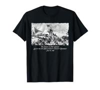 Historia del 54º Regimiento de la Guerra Civil de Massachusetts de Fort Wagner Camiseta