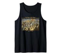 Historia del 54º Regimiento de la Guerra Civil de Massachusetts de Fort Wagner Camiseta sin Mangas