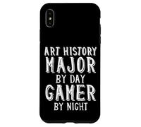 Historia del Arte Major by Day Video Gamer por Night Arts School Carcasa para iPhone XS MAX