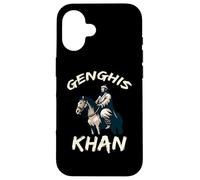Historia del Conquistador Mongol de Genghis Khan Carcasa para iPhone 16