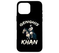 Historia del Conquistador Mongol de Genghis Khan Carcasa para iPhone 16 Pro MAX