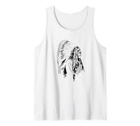 Historia del Orgullo de los Indios Americanos Sioux Lakota - USA India Roots Camiseta sin Mangas