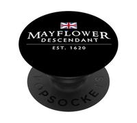 Historia del Viaje de Mayflower PopSockets PopGrip Adhesivo