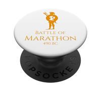 Historia Griega Antigua Guerras persas - Batalla de maratón PopSockets PopGrip Adhesivo