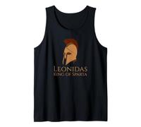 Historia Griega Antigua y clásica - Leonidas King of Sparta Camiseta sin Mangas