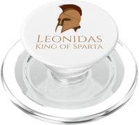 Historia Griega Antigua y clásica - Leonidas King of Sparta PopSockets PopGrip para MagSafe