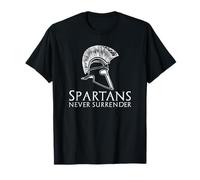 Historia Griega espartana Antigua - Los espartanos Nunca se rinden Camiseta