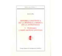 historia linguistica de la peninsula iberica en la antiguedad i: preli