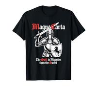 Historia Medieval Carta Magna Parlamento Y Derechos Civiles Camiseta