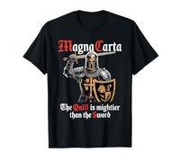Historia Medieval Carta Magna Parlamento Y Derechos Civiles Camiseta