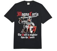 Historia Medieval Carta Magna Parlamento Y Derechos Civiles Comfort Colors Adult Heavyweight T-Shirt