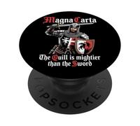 Historia Medieval Carta Magna Parlamento Y Derechos Civiles PopSockets PopGrip Adhesivo
