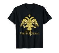Historia Medieval de Constantinopla Libre Romano Oriental bizantino Camiseta