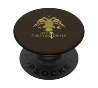 Historia Medieval de Constantinopla Libre Romano Oriental bizantino PopSockets PopGrip Adhesivo