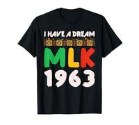 Historia negra del Día de Martin Luther King jr. MLK Camiseta