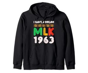 Historia Negra del Día de Martin Luther King jr. MLK Sudadera con Capucha