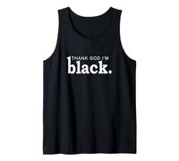 Historia Negra Gracias a Dios Soy Negro Mes de la Camiseta sin Mangas