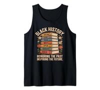 Historia Negra honrando el Pasado Inspirando los Libros del Futuro Camiseta sin Mangas