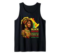 Historia Negra: Orgullo, Mujer Afro, Herencia Africana Camiseta sin Mangas