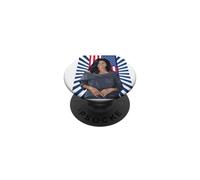 Historia Negra Patriótica Michelle Obama Mujeres Historia Mes PopSockets PopGrip Adhesivo