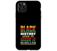 Historia Negra Vívelo Aprende Hazlo Carcasa para iPhone 11 Pro MAX