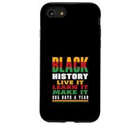 Historia Negra Vívelo Aprende Hazlo Carcasa para iPhone SE (2020) / 7/8