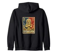 Historia Real egipcia Faraón Tutankamón Sudadera con Capucha