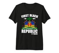 Historia Revolución Desde 1804 Primera República Negra Haitiana Camiseta Premium
