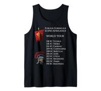 Historia Romana Antigua SPQR - Scipio Africanus World Tour Camiseta sin Mangas